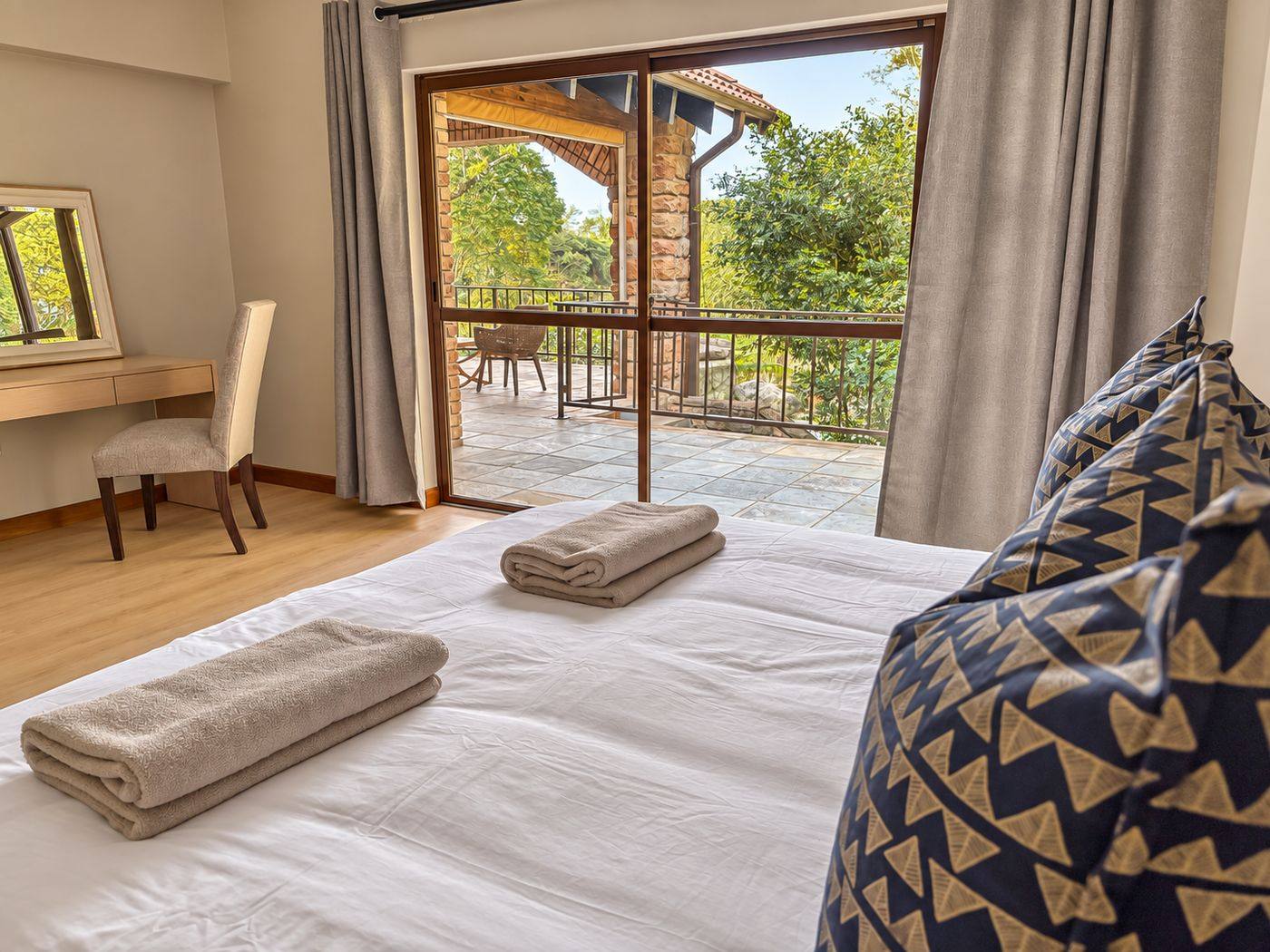 Main bedroom patio view